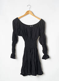 Rochie scurtă mâneci lungi mâneci lungi negru MARYNE femeie