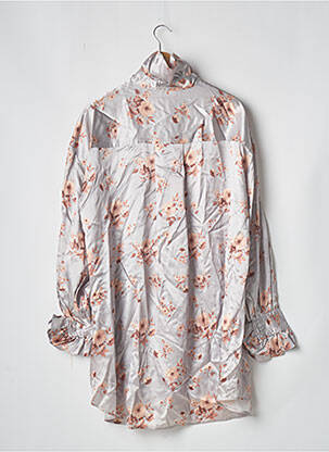 Rochie scurtă mâneci lungi mâneci lungi gri BELLEROSE femeie