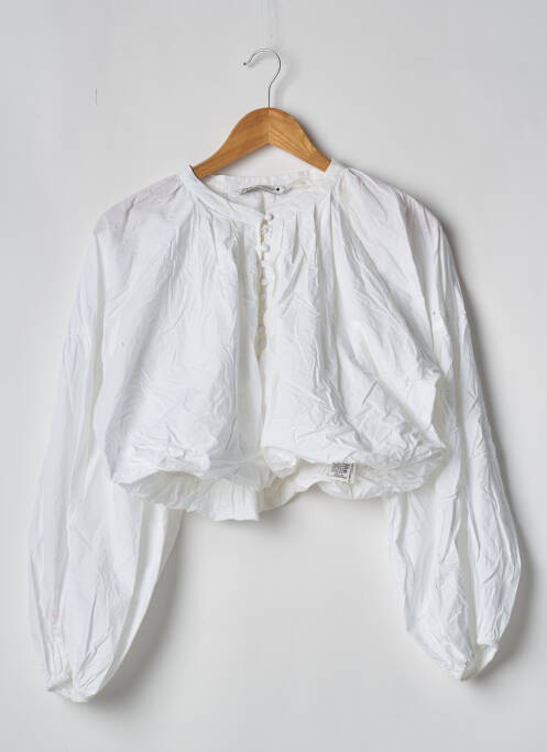 Bluză alb ZARA femeie