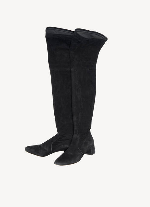 Cizme peste genunchi negru PARALLELE femeie