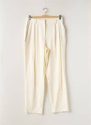 Pantalon drept bej NA-KD femeie