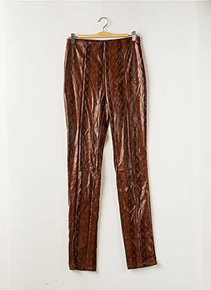 Pantalon slim maro LOAVIES femeie