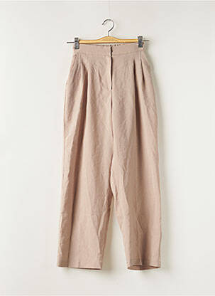 Pantalon larg bej STORETS femeie