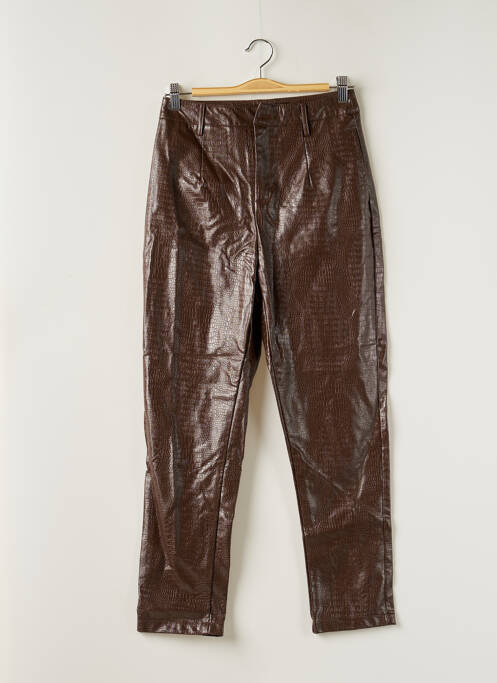 Pantalon slim maro NASTY GAL femeie