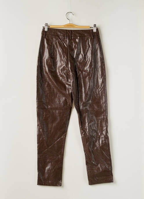 Pantalon slim maro NASTY GAL femeie