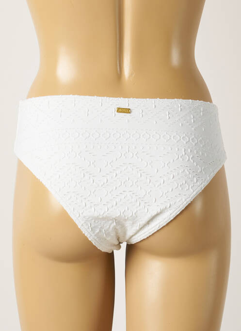 Chiloți de baie alb ROXY femeie