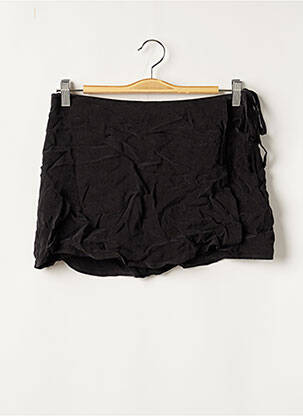 Fustă scurtă negru SUPERDRY femeie