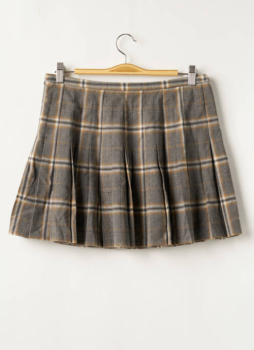 Fustă scurtă gri SUPERDRY femeie