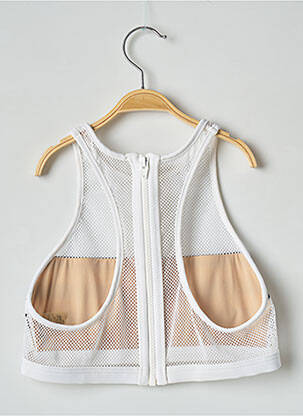 Top elasticitate fără mâneci alb ALEXANDER WANG femeie