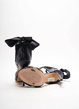 Sandale/pantofi decupați toc cui. toc de 7 la 9 cm negru COSMOPARIS femeie