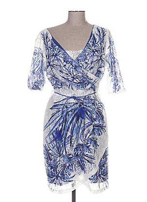 Rochie midi albastru M DE MIGUEL femeie