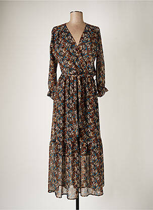 Rochie lungă maro SCARLET ROOS femeie