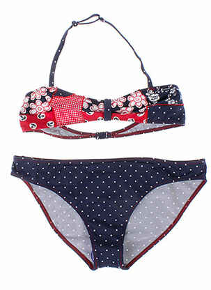 Costum de baie din două piese albastru BORABORA fată