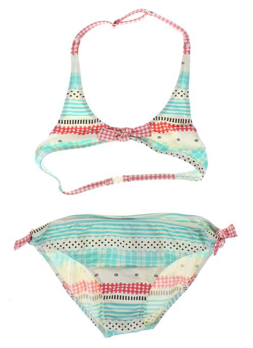 Costum de baie din două piese albastru BORABORA fată