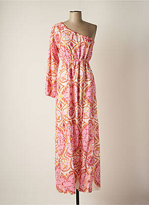 Rochie lungă roz VALERIE KHALFON femeie