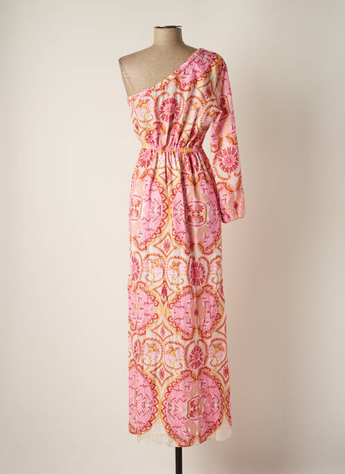 Rochie lungă roz VALERIE KHALFON femeie