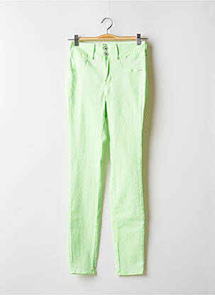 Pantalon slim conic mărime normală verde TIFFOSI femeie