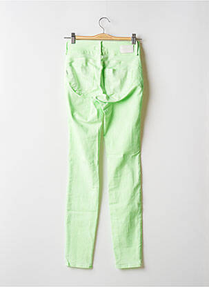 Pantalon slim conic mărime normală verde TIFFOSI femeie