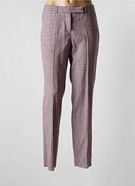 Pantalon drept închidere cu fermoar sub clapetă cu cârlig mărime normală roz PAUL SMITH femme