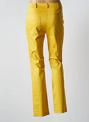 Pantalon drept elasticitate mărime normală galben O.K.S femeie