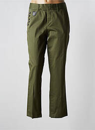 Pantalon drept mărime normală mărime normală verde RA-ER femme