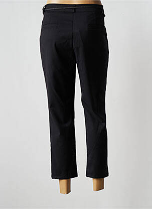 Pantalon 7/8 elasticitate mărime normală negru ANNA femeie