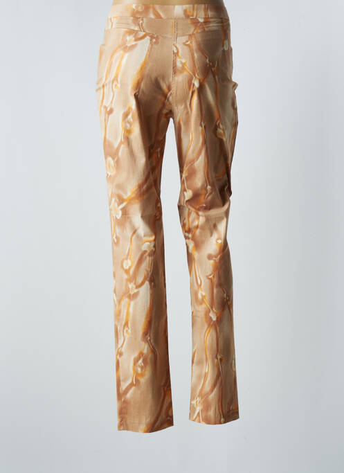 Pantalon drept bej ANNE D'ALETH femeie