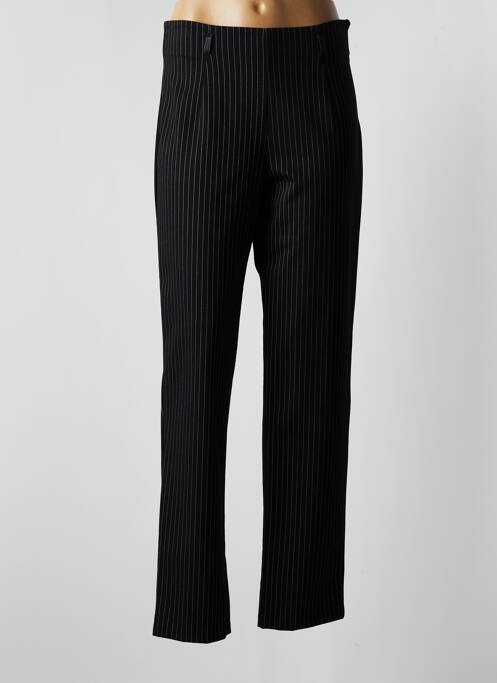 Pantalon drept elasticitate talie înaltă negru PAUL BRIAL femme