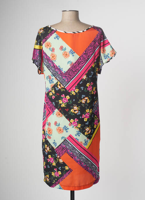 Rochie midi portocaliu OLIVIER PHILIPS femeie