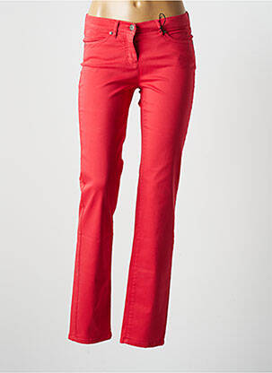Pantalon slim roșu TONI femeie