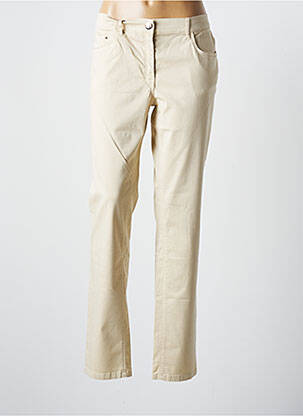 Pantalon slim bej ZERRES femeie