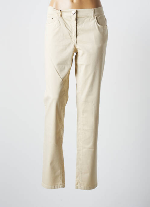 Pantalon slim bej ZERRES femeie