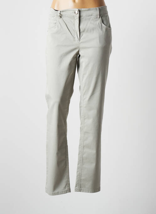 Pantalon slim gri ZERRES femeie