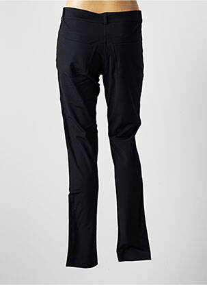 Pantalon slim talie înaltă talie înaltă negru PLATINE COLLECTION femeie