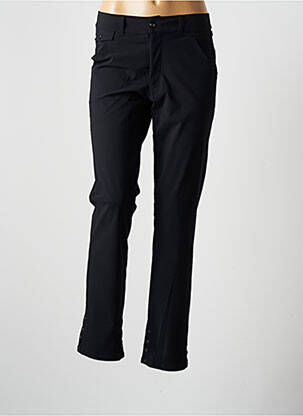 Pantalon slim talie înaltă talie înaltă negru PLATINE COLLECTION femeie