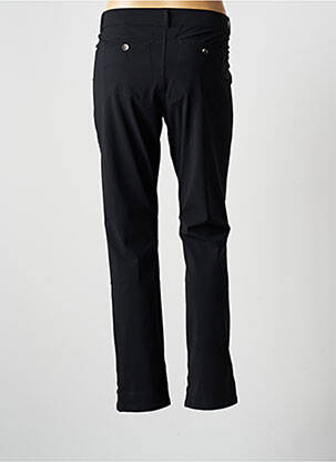 Pantalon slim talie înaltă talie înaltă negru PLATINE COLLECTION femeie