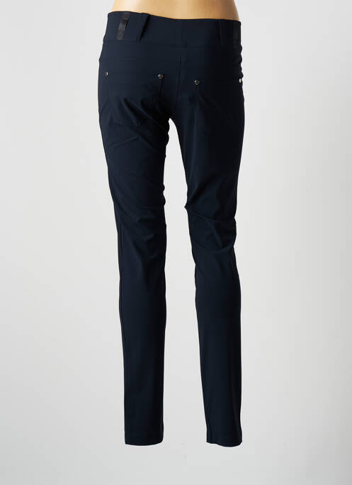 Pantalon slim albastru PLATINE COLLECTION femeie