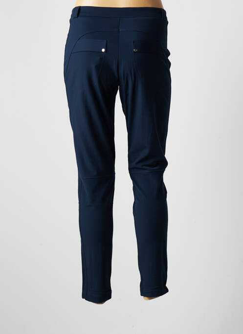 Pantalon slim albastru PLATINE COLLECTION femeie