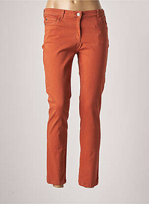 Pantalon slim portocaliu AGATHE & LOUISE femeie