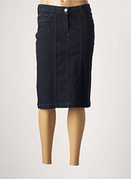 Fustă midi elasticitate albastru AGATHE & LOUISE femme