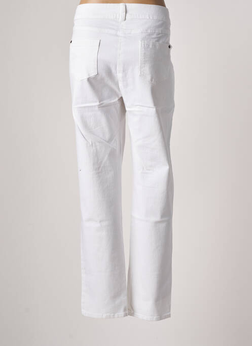 Pantalon slim alb JAC JAC femeie