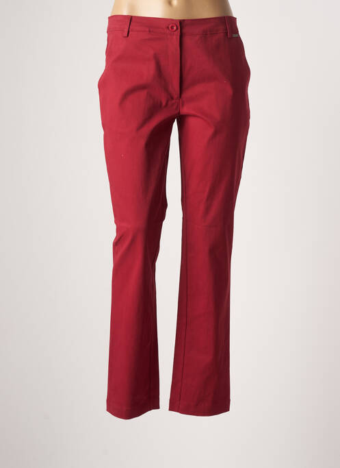 Pantalon chino roșu AGATHE & LOUISE femeie