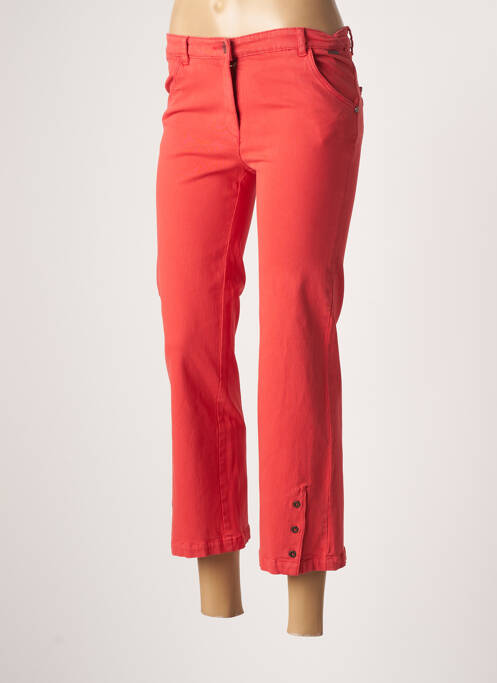Pantalon trei sferturi roșu AGATHE & LOUISE femeie