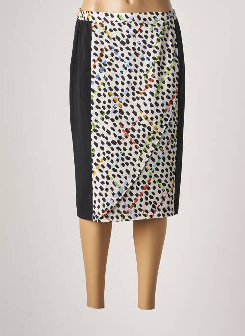 Fustă midi negru JEAN DELFIN femeie