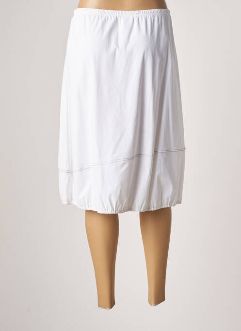 Fustă midi alb JEAN DELFIN femeie
