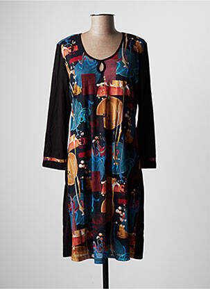 Rochie midi negru FIGURE LIBRE femeie