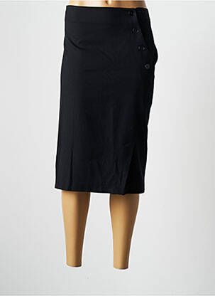 Fustă midi negru GRIFFON femeie