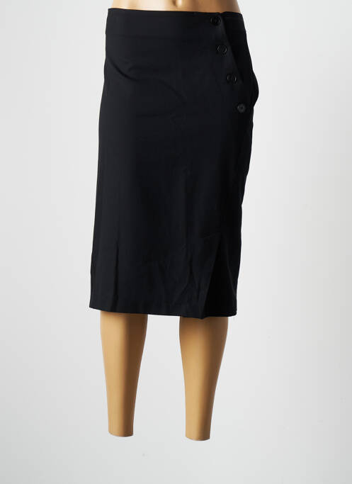 Fustă midi negru GRIFFON femeie