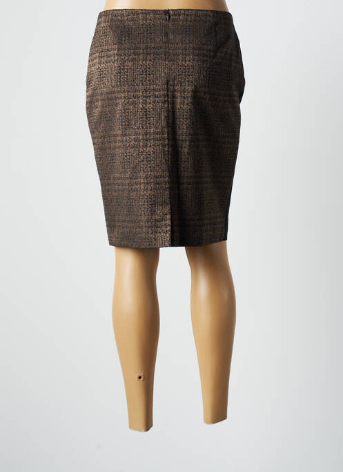 Fustă midi maro PAUSE CAFE femeie