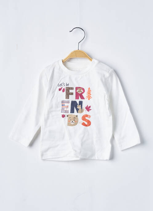 Tricou alb MAYORAL băiat